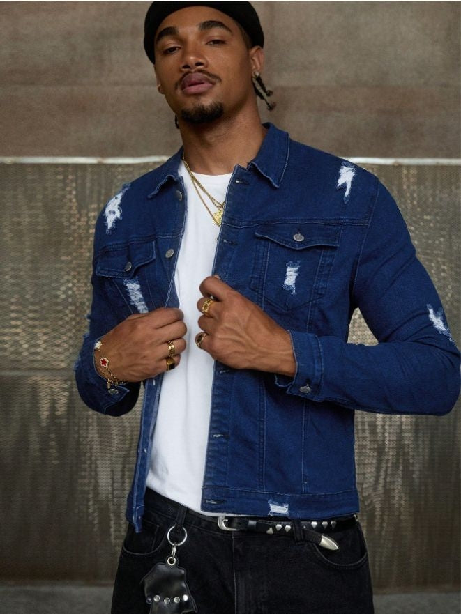 Men's Denim Jacket Y223
