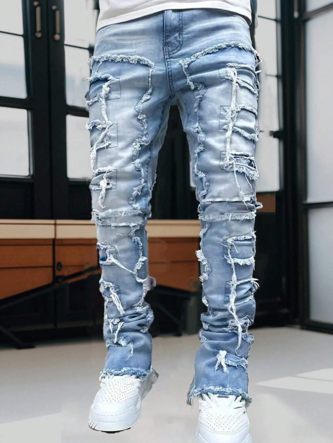 Men's Plus-Size Jeans S215