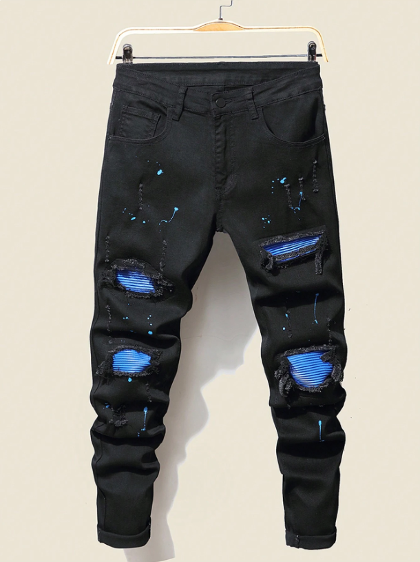 Men's Plus-Size Jeans S146