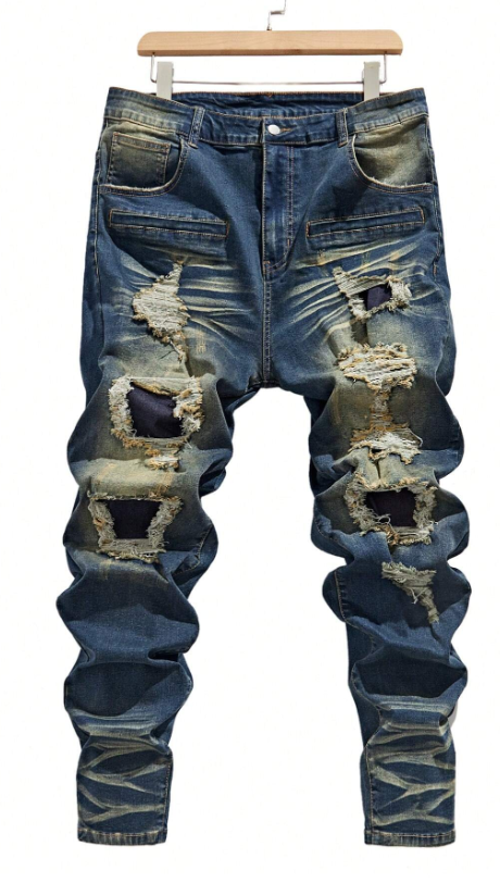 Men's Plus-Size Jeans S148
