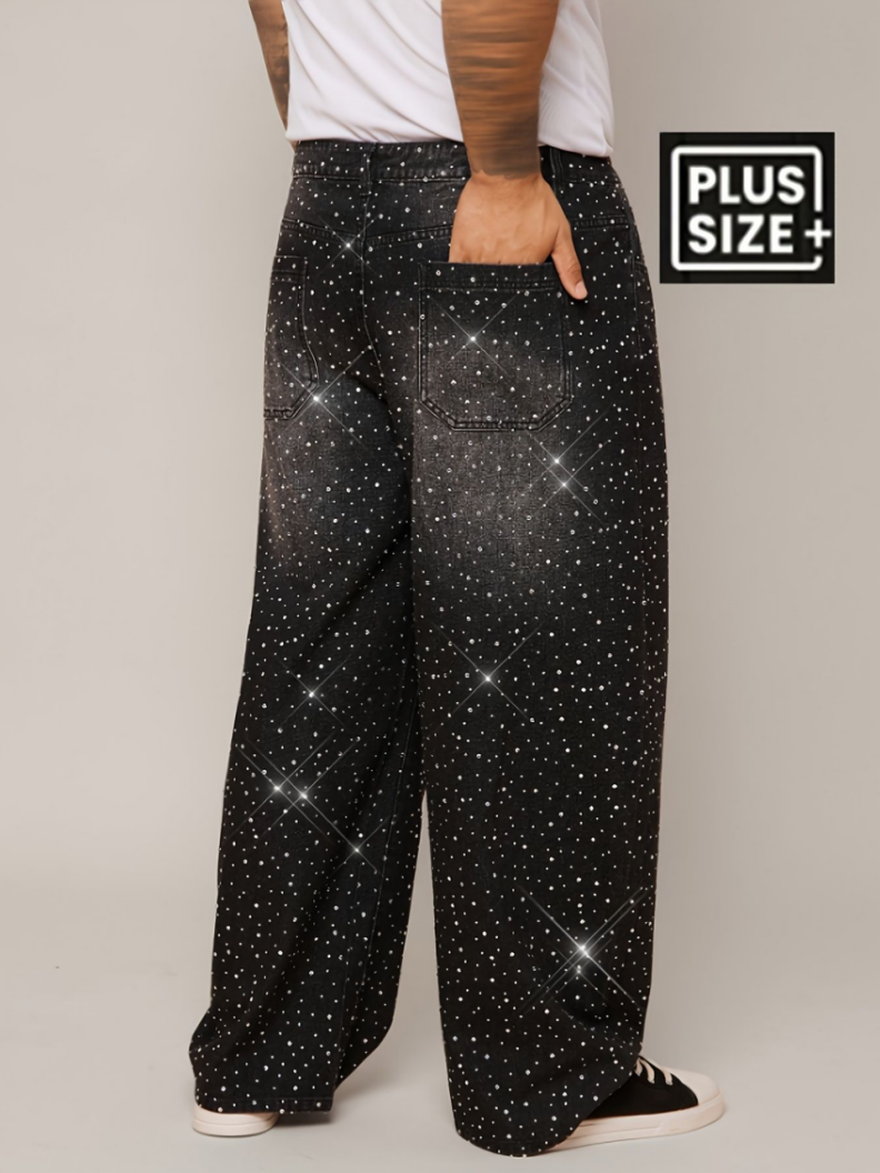 Men's Plus-Size Jeans s195