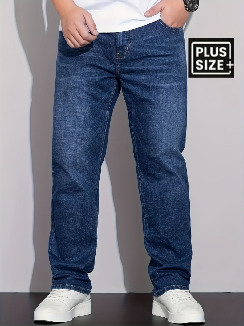 Men's Plus-Size Jeans S190