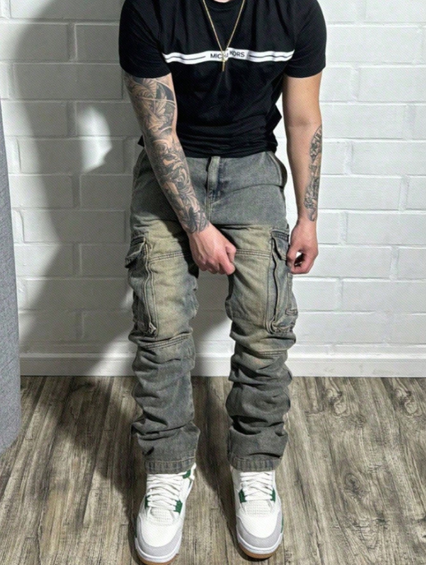 Men's Plus-Size Jeans S136