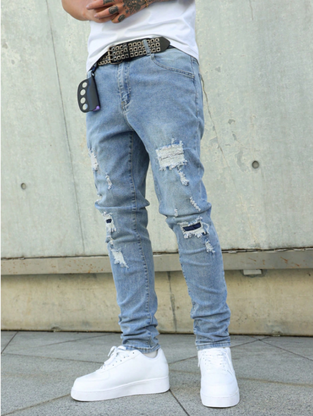 Men's Plus-Size Jeans S138