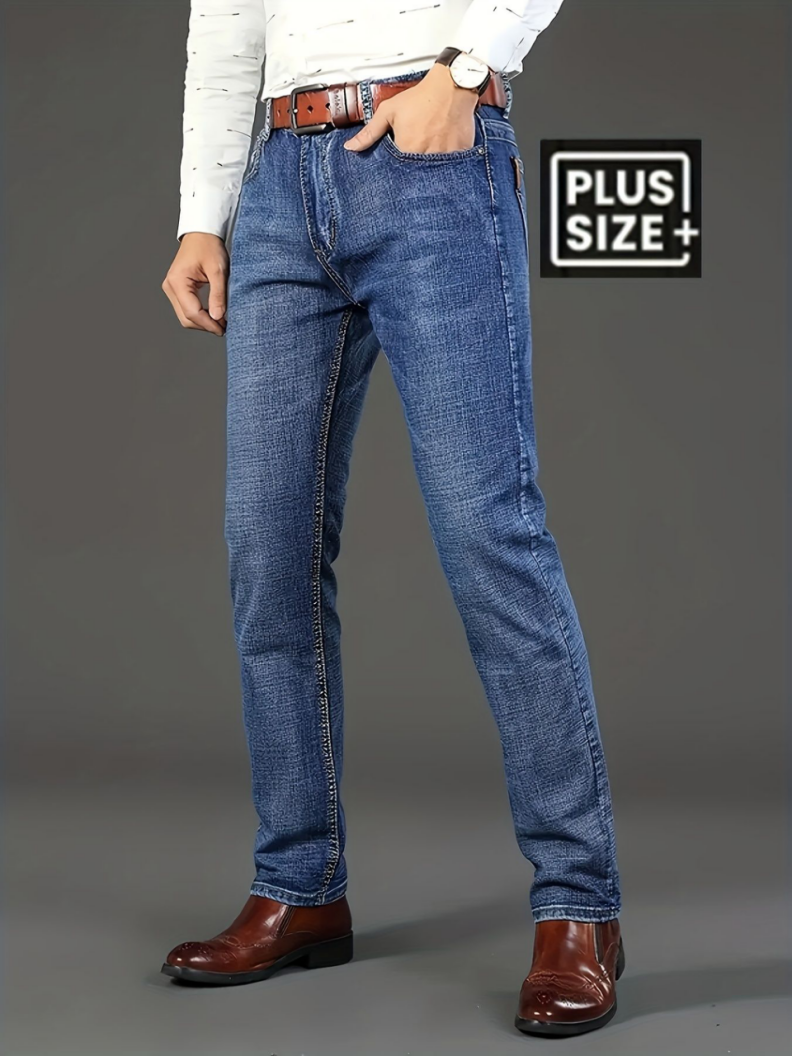 Men's Plus-Size Jeans S191