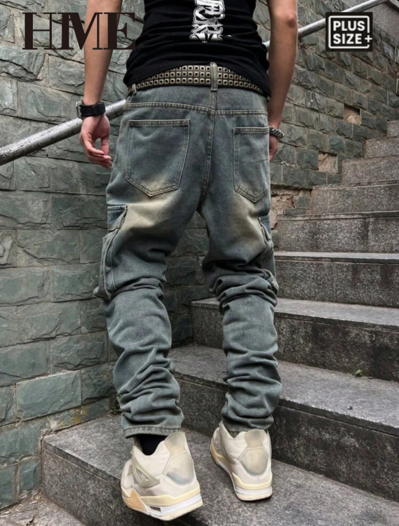 Men's Plus-Size Jeans S136