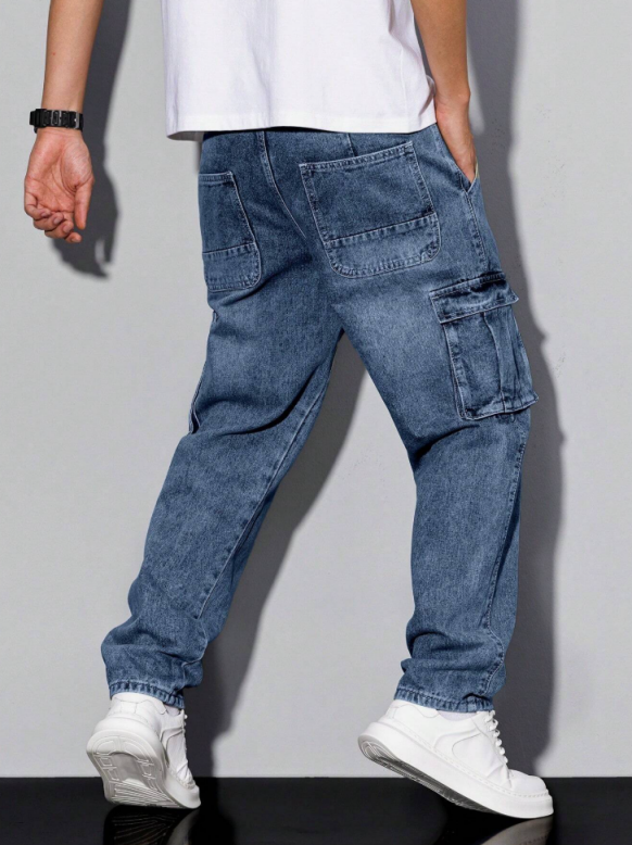 Men's Plus-Size Jeans S143
