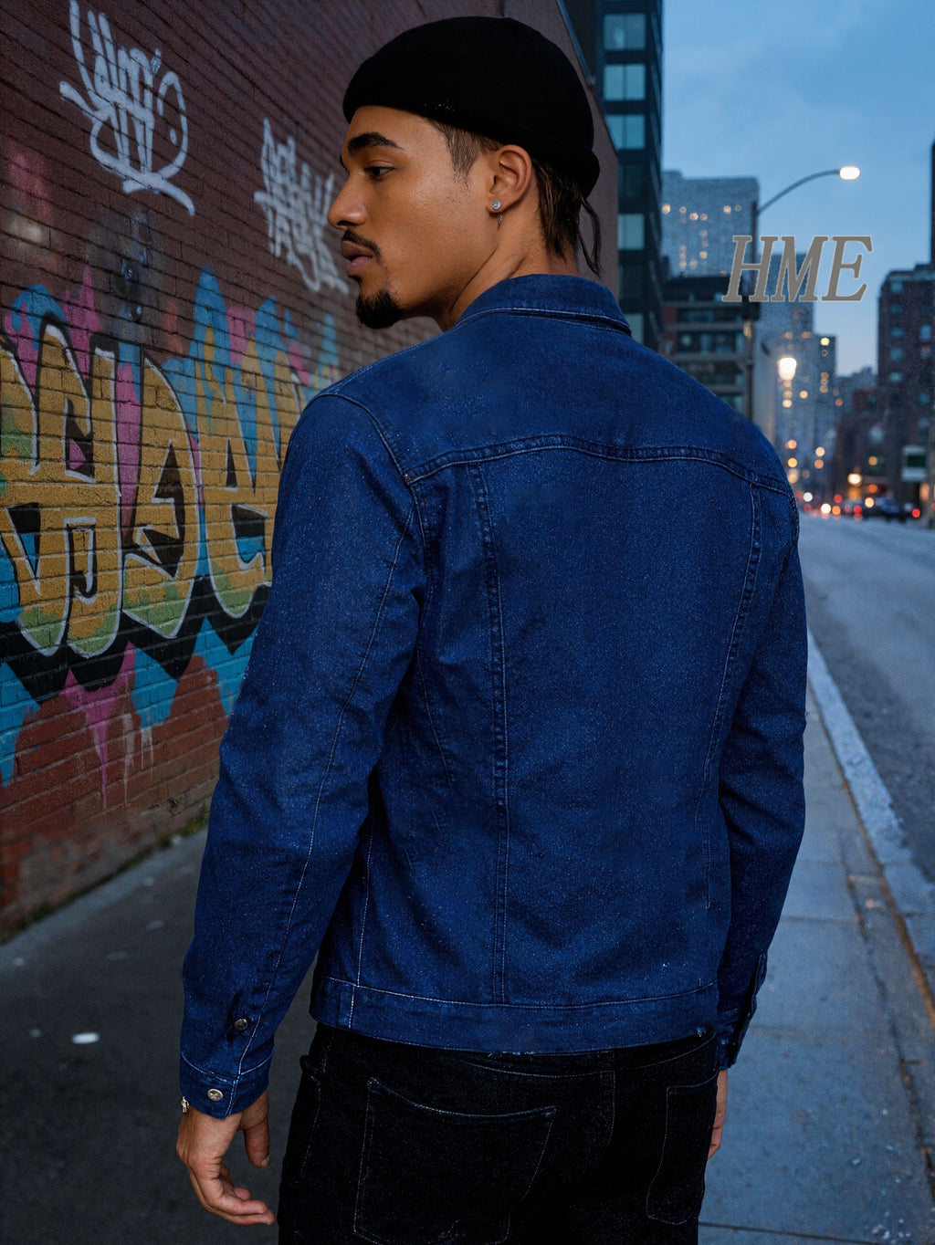 Men's Denim Jacket Y223