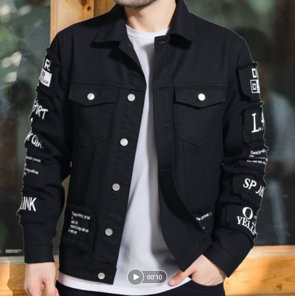 Men's Denim Jacket Y045