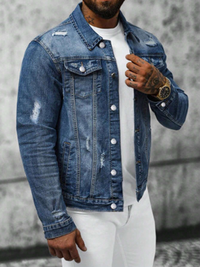 Men's Denim Jacket Y039