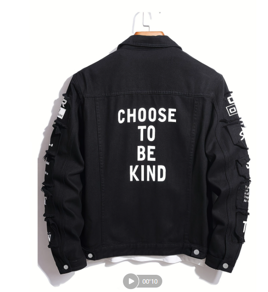 Men's Denim Jacket Y045
