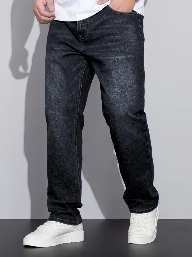 Men's Plus-Size Jeans S189