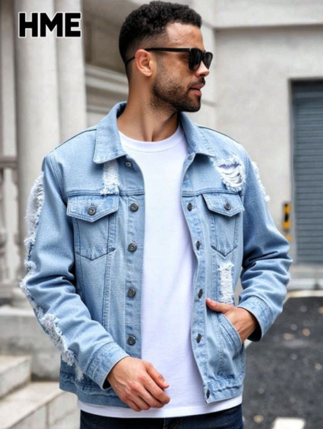 Men's Denim Jacket Y038